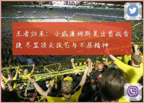王者归来:小威廉姆斯复出首战告捷 尽显顶尖技艺与不屈精神